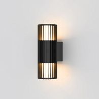 Уличный настенный светильник Entero (35189/W) 3000K черный 35189/W черный Elektrostandard  4690389219344, a072082