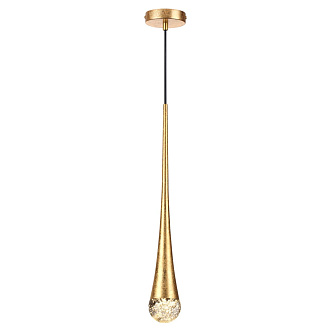 Подвесной светодиодный светильник Odeon Light Gota 4278/1, золотое фольгирование