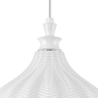 Подвес 24*27-150 см, 1*E27, 6W, Lightstar Rocco 793116, Белый