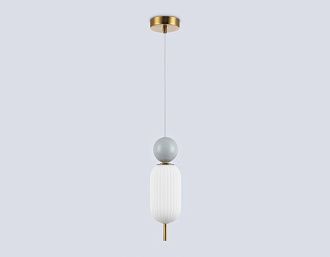 Подвесной светильник **33- см, 1*G9*28W, K, Ambrella Light High Light LH53101, латунь