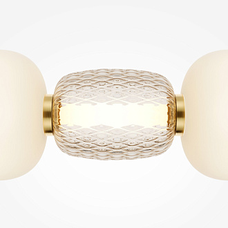 Подвесной светильник 110*17*322 см, LED, 42W, 3000К, Maytoni Pattern MOD267PL-L42G3K золотой