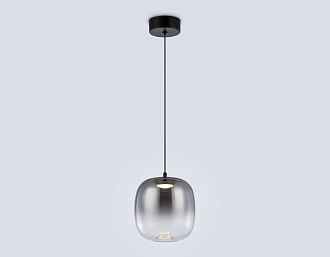 Подвесной светодиодный светильник **17- см, **W, 3000K, Ambrella Light High Light LH11092, черный