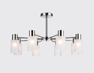 Подвесной светильник 72*72*38,5- см, 8*E14*40W, K, Ambrella Light Traditional TR9575, сатин