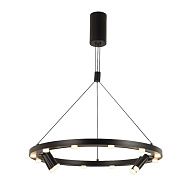 Люстра 65*65*120 см, 16*LED*48W, 3000K Gerhort G52134/16P BK BK, Черный