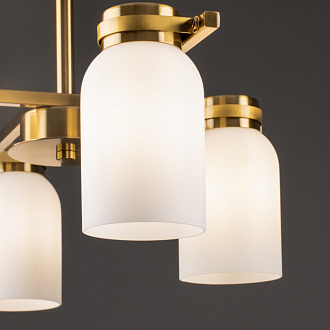 Светильник 55 см, Freya Kamelia FR5446PL-04BS1, латунь