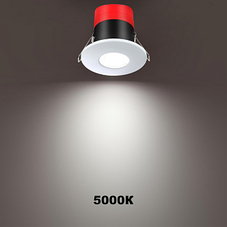 Встраиваемый светодиодный светильник Novotech Regen 358639, 8W LED, 3000-5000K, белый