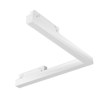 Трековый светильник Basis Exility 3000-6000K 24Вт 120° Dim Smart 30,2*30,2*4,4 см, LED*24W TR042-4-24W3K-WW-DS-W Maytoni, Белый