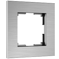 W0013506 Рамка на 1 пост AluMax, алюминий Werkel, 4690389203992