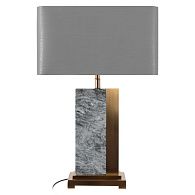 Настольная лампа 63 см, Loft IT Flagstone 10445T/E, бронза