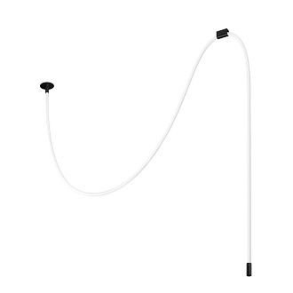Потолочный светильник 400 см, 45W, 3000K, Loft IT Thread 10388A Black, черный
