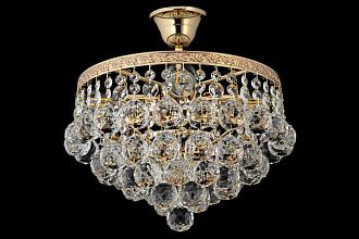 Люстра потолочная *30*32 см, 4*E27*60W, Arti Lampadari Castellana Gold Castellana E 1.3.30.501 G, Золото