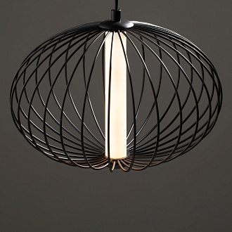 Светильник 30 см, 8W, 3000K, Freya Sabi FR6131PL-L10B, черный
