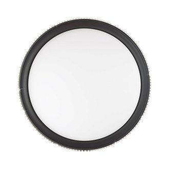 Cветильник 49*7,5 см, LED 72W, 3000-6000 К, IP43, белый/черный, пластик Sonex Shiny, 3049/EL
