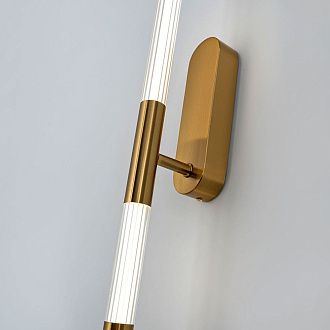 Настенный светильник 45 см, 8W, 4200K, MODESTYLE MS.1230.440 BS, латунь