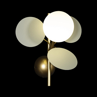 Светильник 23 см, 10008/1W Grey, золото