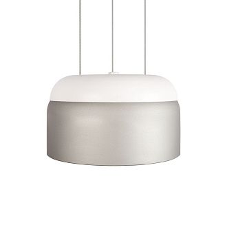 Подвесной светильник 17 см, 6W, 3000K, LOFT IT Totem 10466P Smoke matte, белый-дымчатый