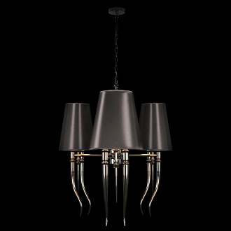 Подвесной светильник 28*73 см, 6*E14*40W черный Loft It Brunilde 10207/6 Black