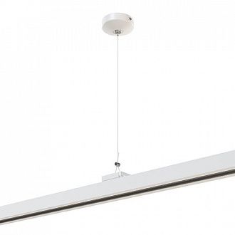 Подвес Lightstar BARRA 504176 универсальный трековый 1,5 м для однофазных и трехфазных треков БЕЛЫЙ, шт