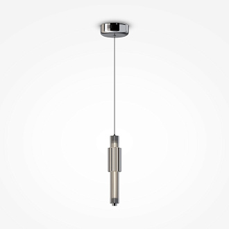 Светильник 12 см, 8W, 3000K, Maytoni Verticale MOD308PL-L9CH3K, хром