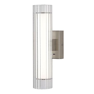 Бра Никель/Белый, Прозрачный LED 1*7W 3000K/4000K St Luce  SL2010.101.01
