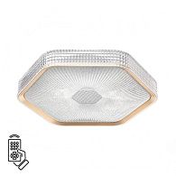 Светильник 43*39*7- см, 1*LED*48W, 3000-4000-6000K, Sonex Sparks 7746/48L, белый