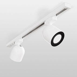 Трековый светильник для однофазного шинопровода Ogma GU10 белый MRL 1005 Elektrostandard