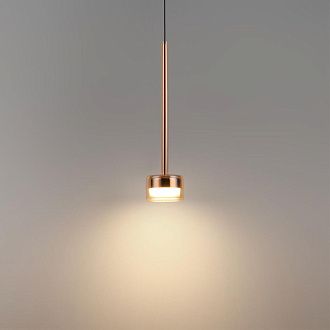 Подвесной светильник *13*253- см, 1*LED*4W, 3000K, Odeon Light Laslo 7152/10L, медный