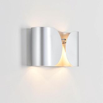 Бра 8*27*15-15 см, 2*G9*20W, Lumion Olve 8389/2W, серебристый