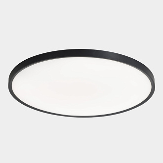 Светильник потолочный 60 см, 50W, 3000-6000K, Crystal Lux CLT 526C600 BL, черный