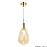 Светильник 15 см, 4W, 3000K, Crystal Lux GAUDI SP4W LED AMBER, золото-янтарный