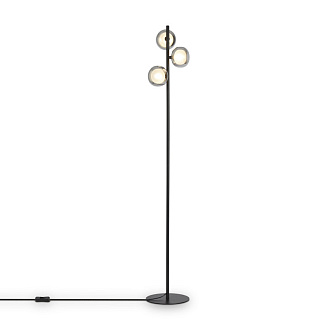 Торшер 160 см, Freya Modern FR5435FL-03B, черный