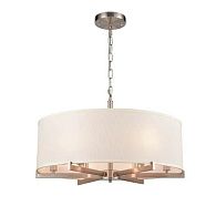 Подвесная люстра  63*117 см, 6*E27 хром Vele Luce Camellia VL4203P16