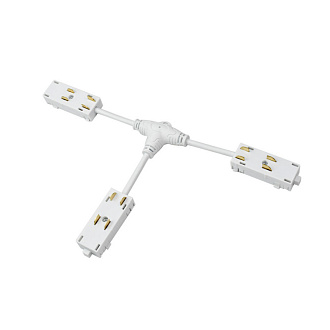 Коннектор Denkirs TR2115-WH белый