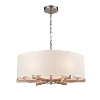 Подвесная люстра  63*117 см, 6*E27 хром Vele Luce Camellia VL4203P16