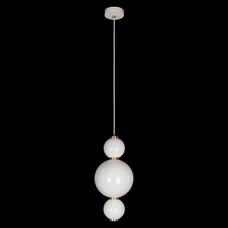 Светильник 18 см, 14W, 4000K, Loft It Pearls 10205/A, белый-золото