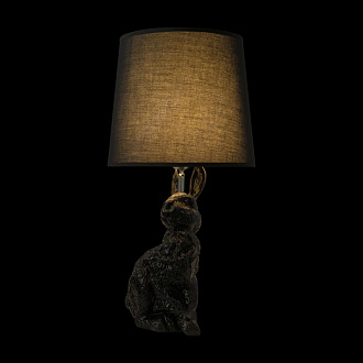 Настольная лампа 60 см, Loft It Rabbit 10190 Black, черный