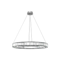 Светильник *80 см, 1*LED*58W, 3000К Loft It 10135/800 Chrome Crystal ring, Хром