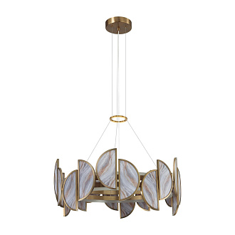Люстра 70 см, LED*40W, 3000К, 3200lm Odeon Light Toscana 5448/40L, бронзовый