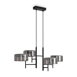 Подвесной светильник 68*50*45-131 см, LED*4W, 3000K, Freya Tower FR5536PL-L14B, Черный