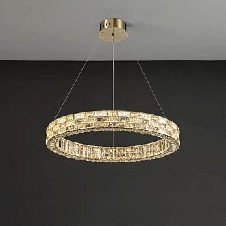 Люстра 8852-600GD, D600 / H100 LED, 90W, 3000/4000/6000K, Alva Donna,