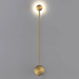Настенный светильник 68 см, 6W, 3000/4000K, ODEON LIGHT SATELLITE 7009/5WLA, бронза