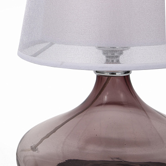 Прикроватная лампа 24 см, ST LUCE AMPOLLA SL974.604.01 Хром, Розовый