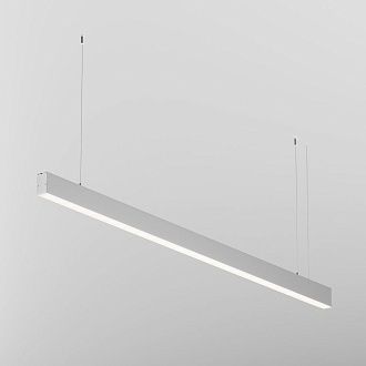 Линейный светильник подвесной 4000K 35x67 30 Вт (Серебро, 1,5 м) LL312038 Maytoni Technical