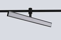 Трековый светильник для гибкой магнитной системы 35 см, 18W, 2700-6500K, Crystal Lux Trace 48V CLT 0.37 001 18W BL SMART, черный
