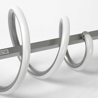 Линейно-подвесной светильник 120*18*145 см, 1*LED*40W 4000K серый Lussole Bradford LSP-7165