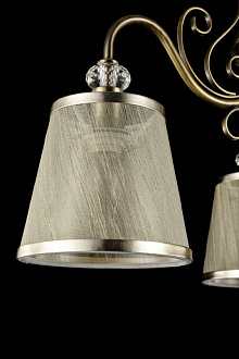 Люстра потолочная/подвесная Диаметр 58,3 см Freya FR2405-PL-05-BZ Бронза