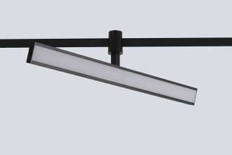 Трековый светильник для гибкой магнитной системы 35 см, 18W, 2700-6500K, Crystal Lux Trace 48V CLT 0.37 001 18W BL SMART, черный