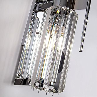 Бра 10*20*60 см, Е14 2x40W, Хром MODELUX ML.524.02 CR