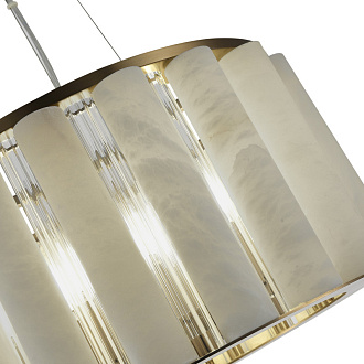 Подвесная люстра 40*150 см, E14, 40W, ST-Luce DELIGHT SL1516.303.06 бронзовый