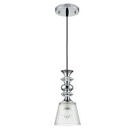 Светильник подвесной 80 см, 1*E27*60W, Lumion Manola 8049/1A, хром